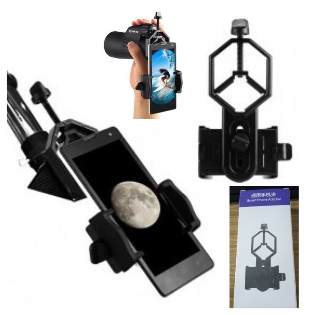 Mount Breket Teropong Smartphone HP CM4 Stand Holder Adapter Telescope 111159