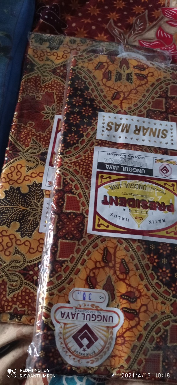 Kain Batik Solo Premium Sewek Jarik Jarek Pengantin Sidomukti Batik Halus Asli Panjang Motif Delima