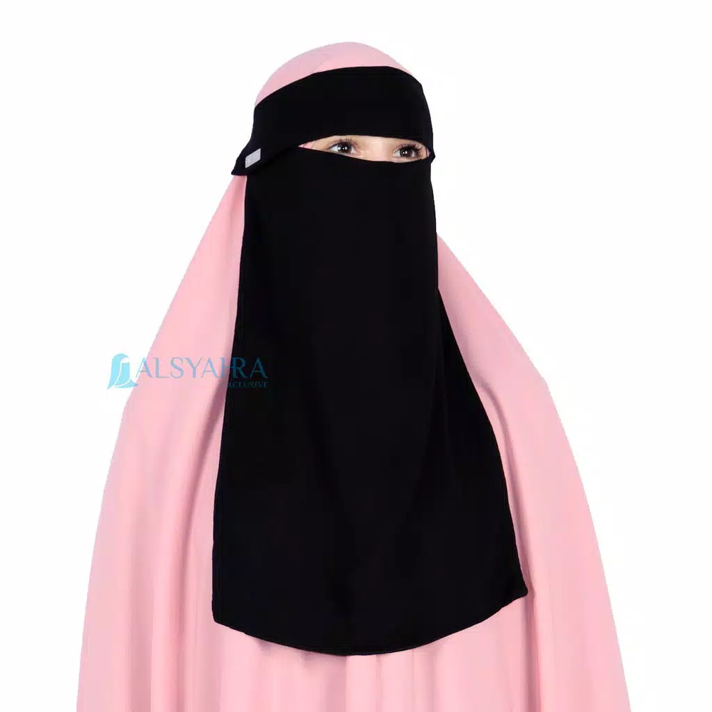 Flap Niqab Poni Pulldown Sifon Alsyahra Exclusive