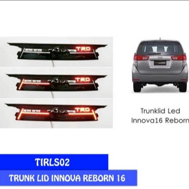 Trunk lid innova reborn 2016-2022 TRD