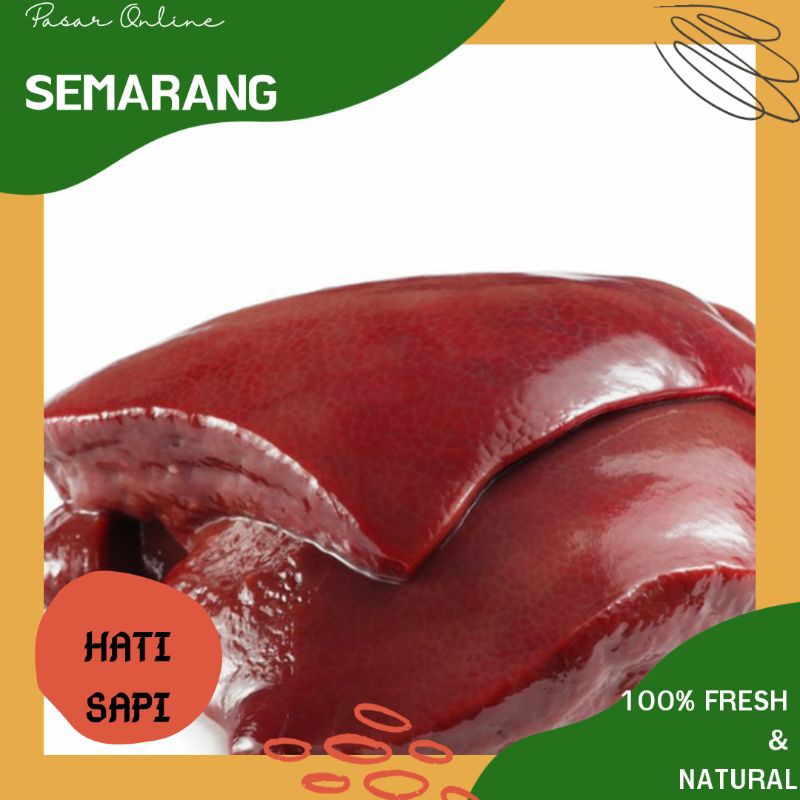 

Hati Sapi / Ati Sapi Segar / Fresh / Belanja Daging Murah Semarang