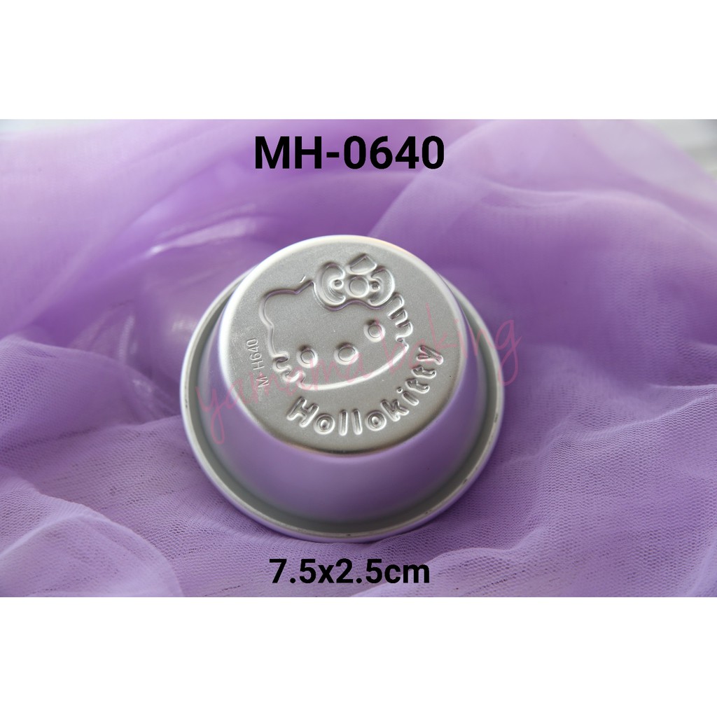 MH-0640 Loyang cetakan bento pudding cake tumpeng coklat hello kitty