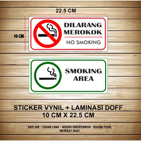 

stiker dilarang merokok - stiker area merokok