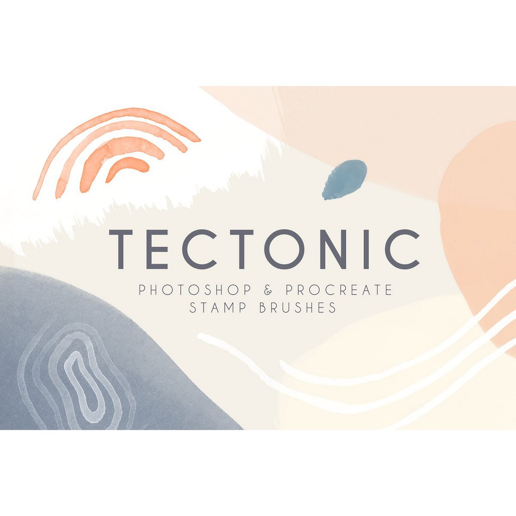 Procreate Brush - Tectonic Photo Procreate Aesthetic Brushes