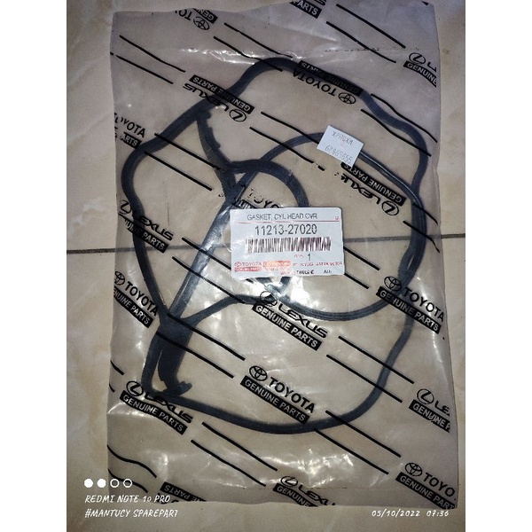 PAKING COVER TUTUP KLEP TOYOTA HIACE DIESEL LH11 TAHUN 1982-1985