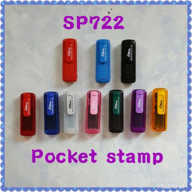 

Stempel Nama Handy Pocket 722