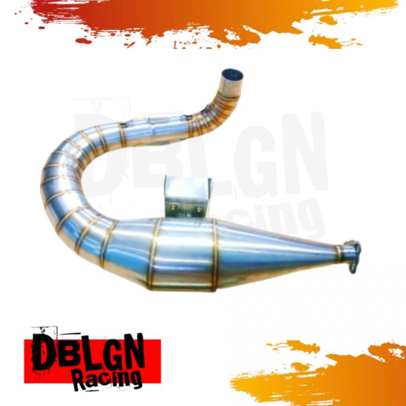 Gembung Knalpot Vespa px ps Excel exclusive sprint stainless