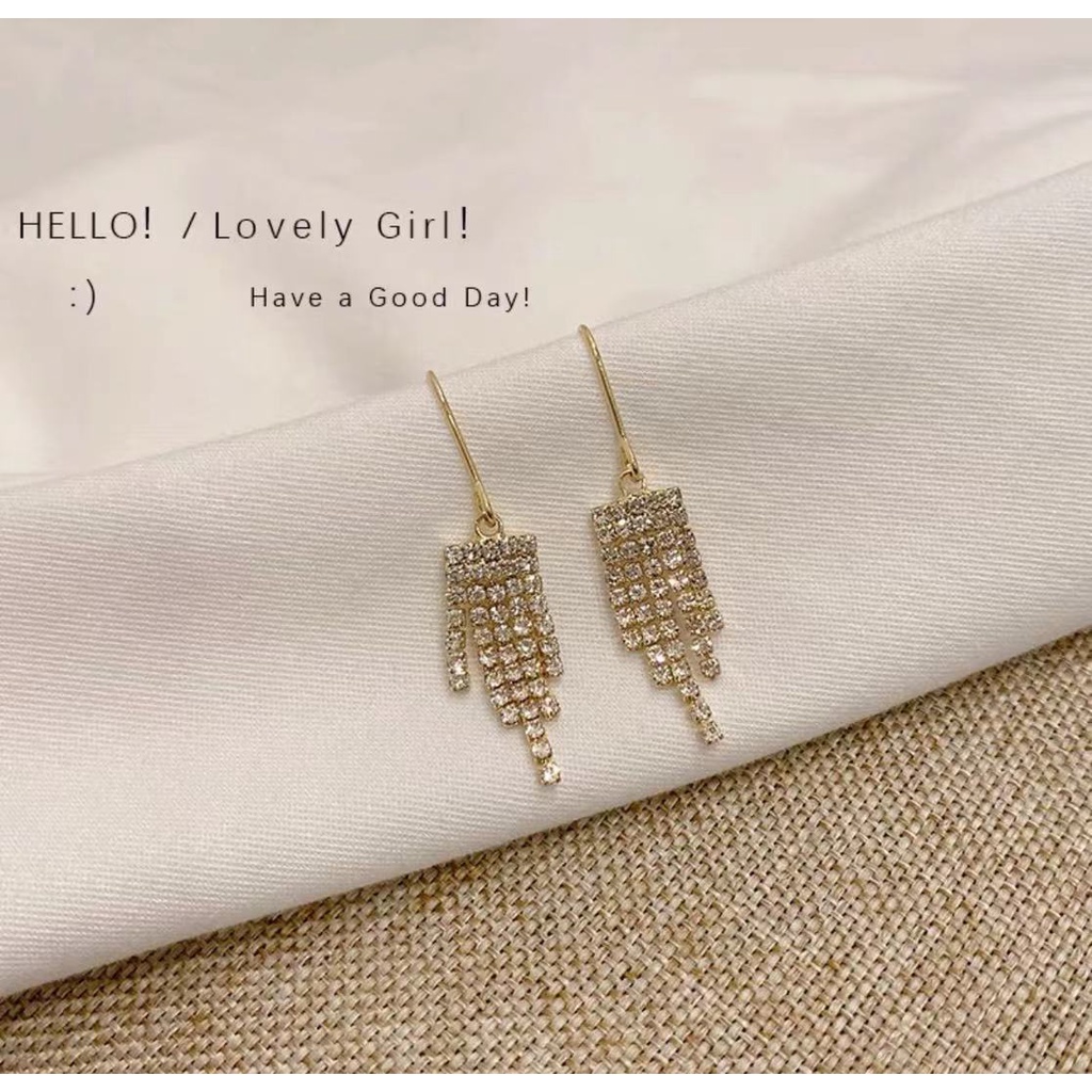 Anting wanita model korea terbaru premium quality A018