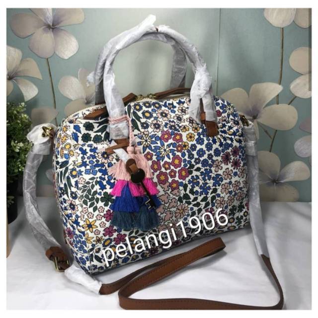 Tas Fossil Rachel Satchel Light Floral