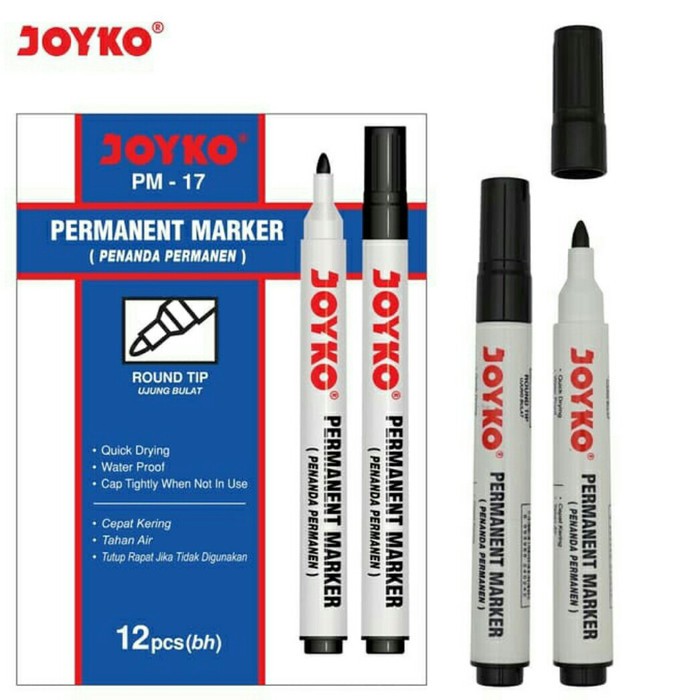 

SPIDOL PERMANEN JOYKO PM 17(HITAM-BIRU)
