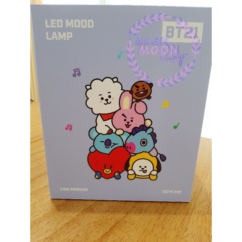 BT21 SMART LAMP LED COOKY READY 100%OFFICIAL