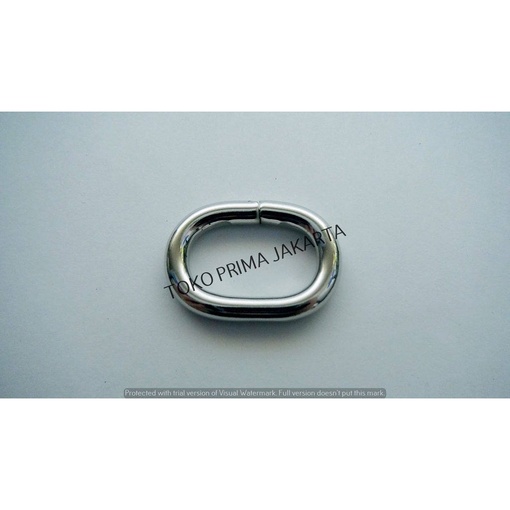 RING OVAL KAIT TAS KAPSUL IMPORT 25-5 MM NKL