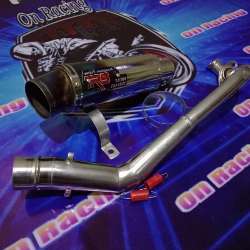knalpot R9 racing beat karbu,beat fi,beat esp,pop,scoopy,spacy vario