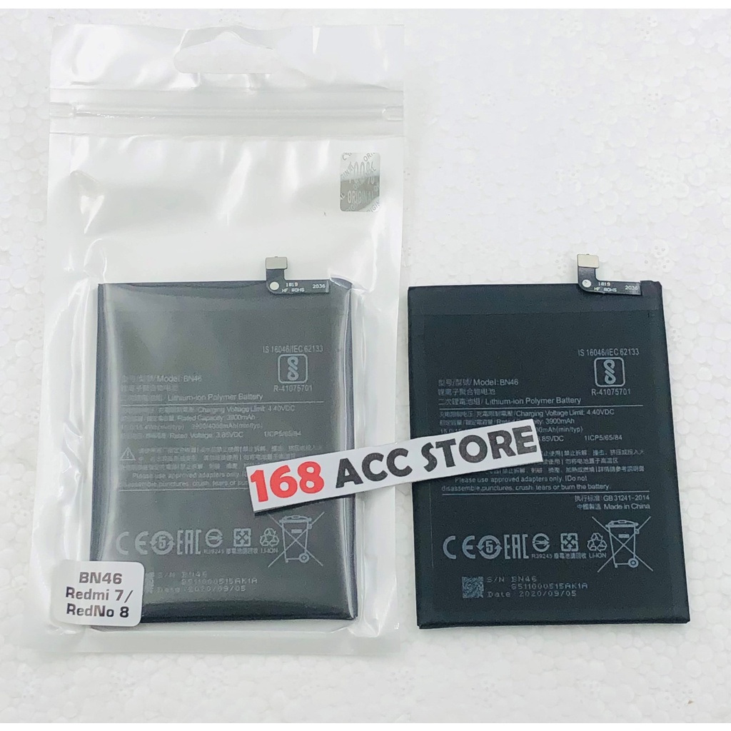 BATERAI XIAOMI REDMI 7 / REDMI NOTE 8 / BATERAI XIAOMI BN46 / BATERAI REDMI 7 / BATERI NOTE 8 ORI