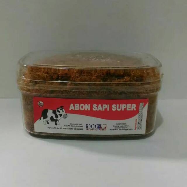 

ABON SAPI SUPER 100% TERBUAT DARI DAGING SAPI PILIHAN ENAK & GURIH RASANYA