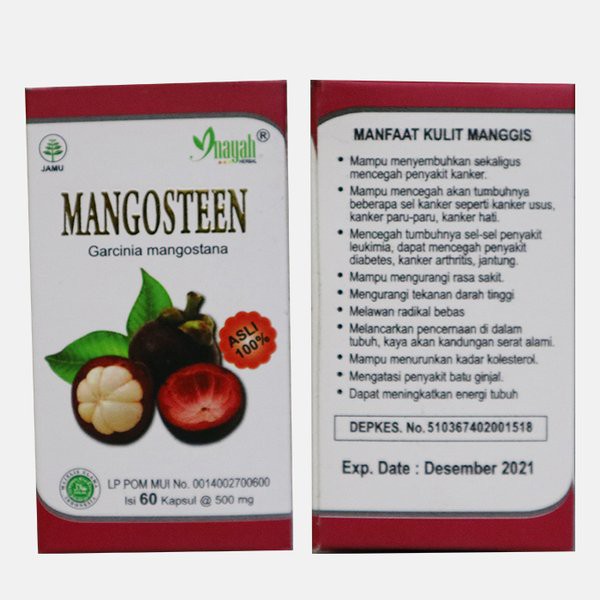 Kapsul Manggis MANGOSTEEN Inayah 60 Kapsul