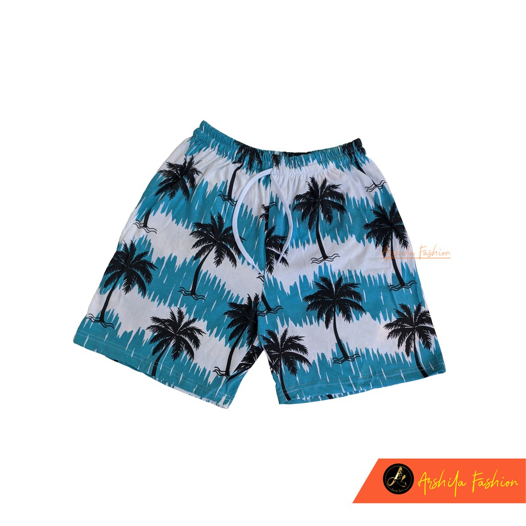 CELANA PENDEK PRIA / CELANA BOXER / CELANA PANTAI / ARSHILA_FASHION