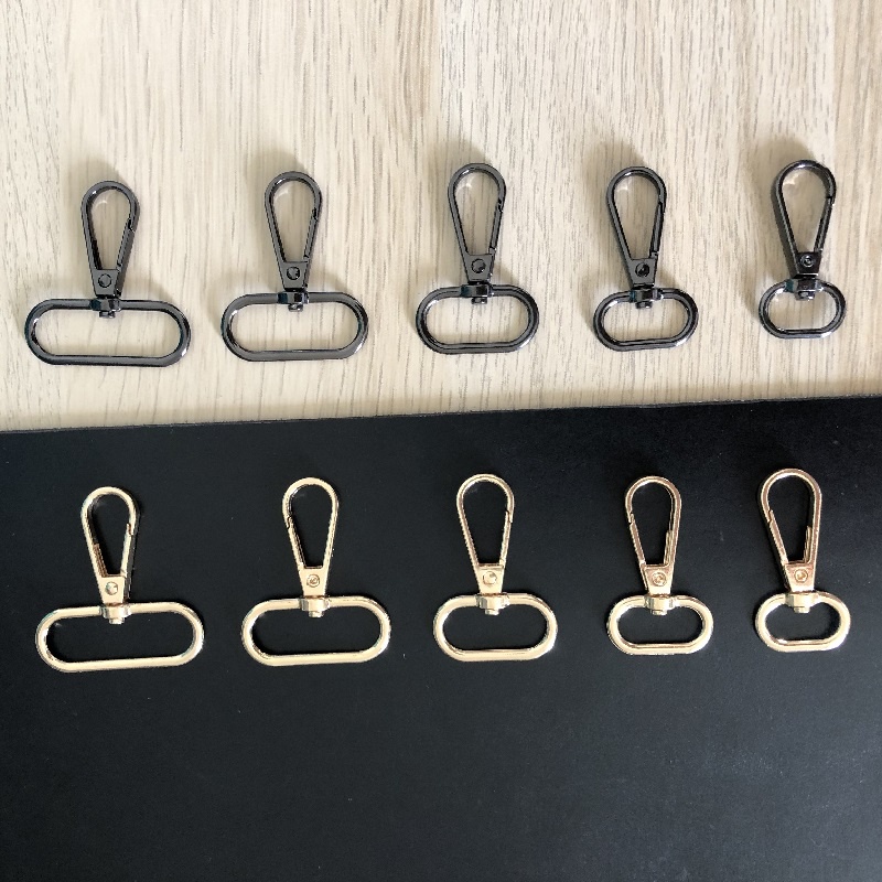 50pcs Cantelan Cantolan Besi 1,5cm 2cm 2,5cm 3cm 3,5cm Kew Kew Pengait Tali Kait Tas Hook Import GMALL