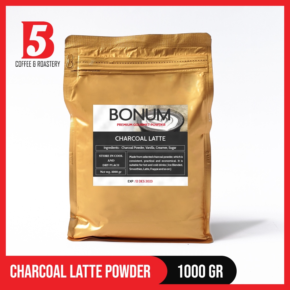 

Charcoal Latte Powder Merk Bonum 1kg