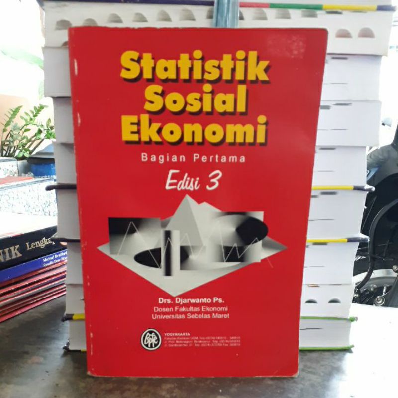 

BUKU ORIGINAL STATISTIK SOSIAL EKONOMI