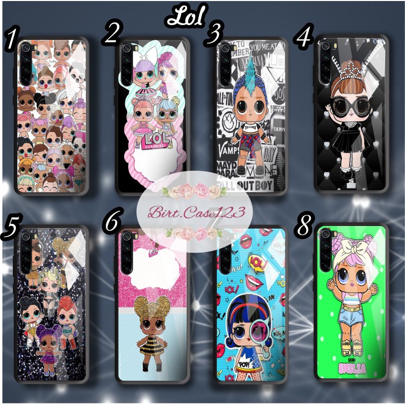 back case glass LOL Oppo A3s A1k A5 A9 2020 A7 F9 A5s A31 A52 A53 A92 A37 A57 A59 A71 A83 BC5234