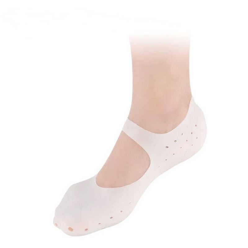 Soumit Kaos Kaki Sepatu Wanita Shock Absorb Silicone Gel Anti Slip 2PCs