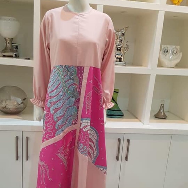Gamis kombi batik busui by edness kayla