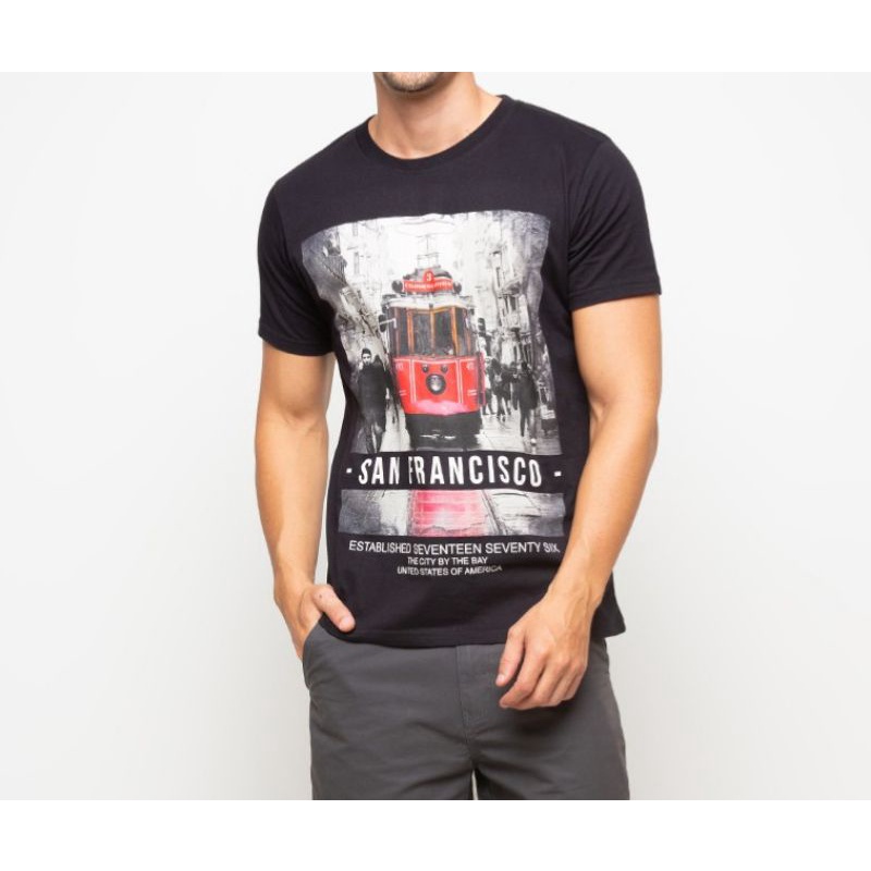 Kaos T zone Original Hitam