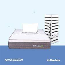 Kasur Springbed IN THE BOX X 180X200cm (free bantal)