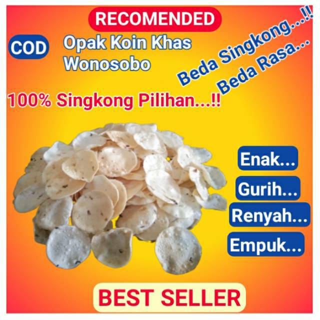 

OPAK SINGKONG MAKANAN FOOD KHAS WONOSOBO MAKANAN JAJANAN RINGAN CEMILAN CAMILAN SEHAT INSTANT GR004