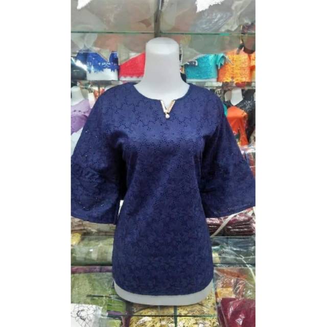 ATASAN KATUN BORDIR ALA PINK BUTIK KW