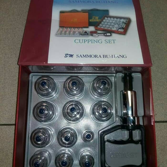 Alat Bekam Sammora isi 12/Kop Bekam.Sammora