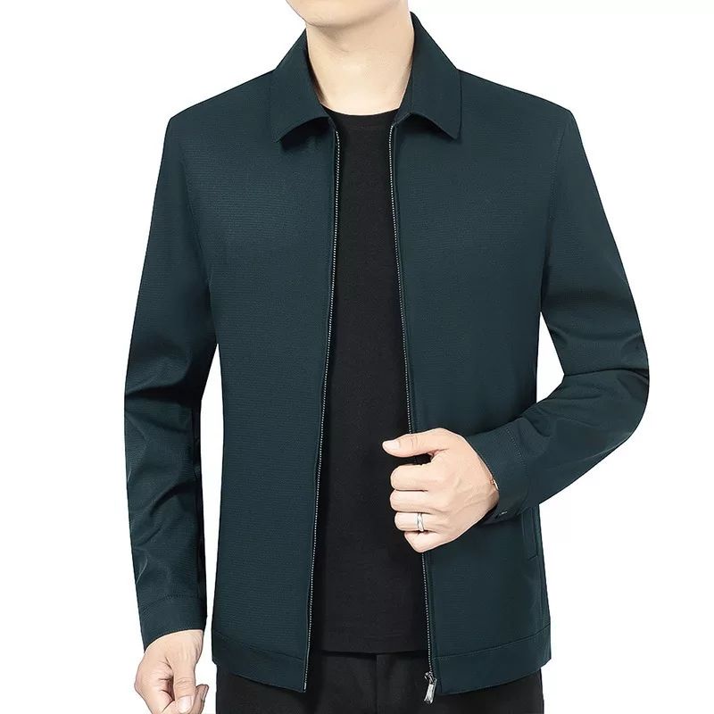 jaket resmi formal pria / jaket pns model terbaru bahan twist