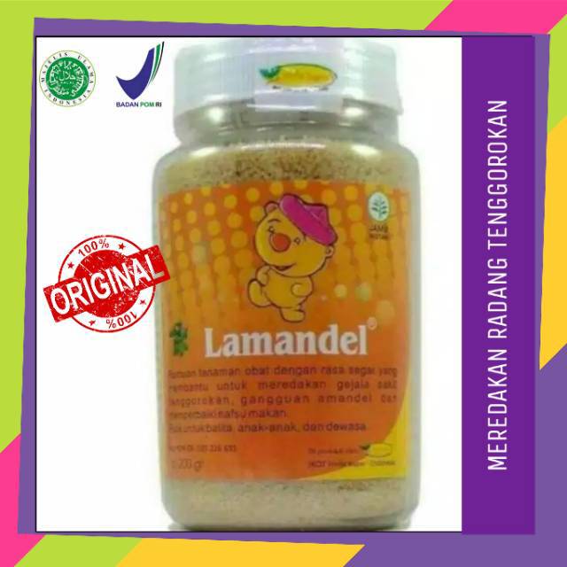 Lamandel 200gr Kemasan Botol - Obat Amandel