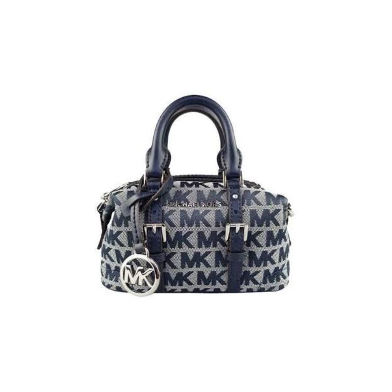 MK Ginger Xs duffle Crossbody Navy Multi