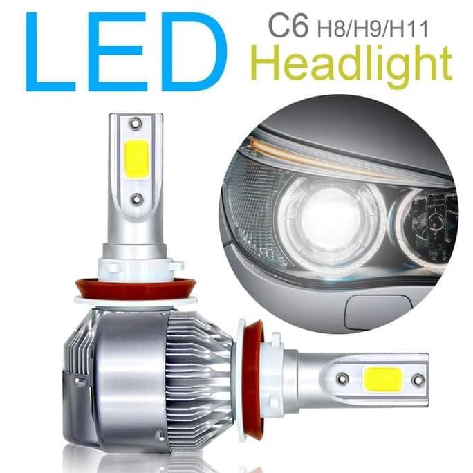 DIJUAL LED FOGLAMP C6 H11 - LAMPU MOBIL H11 LED C6 #2