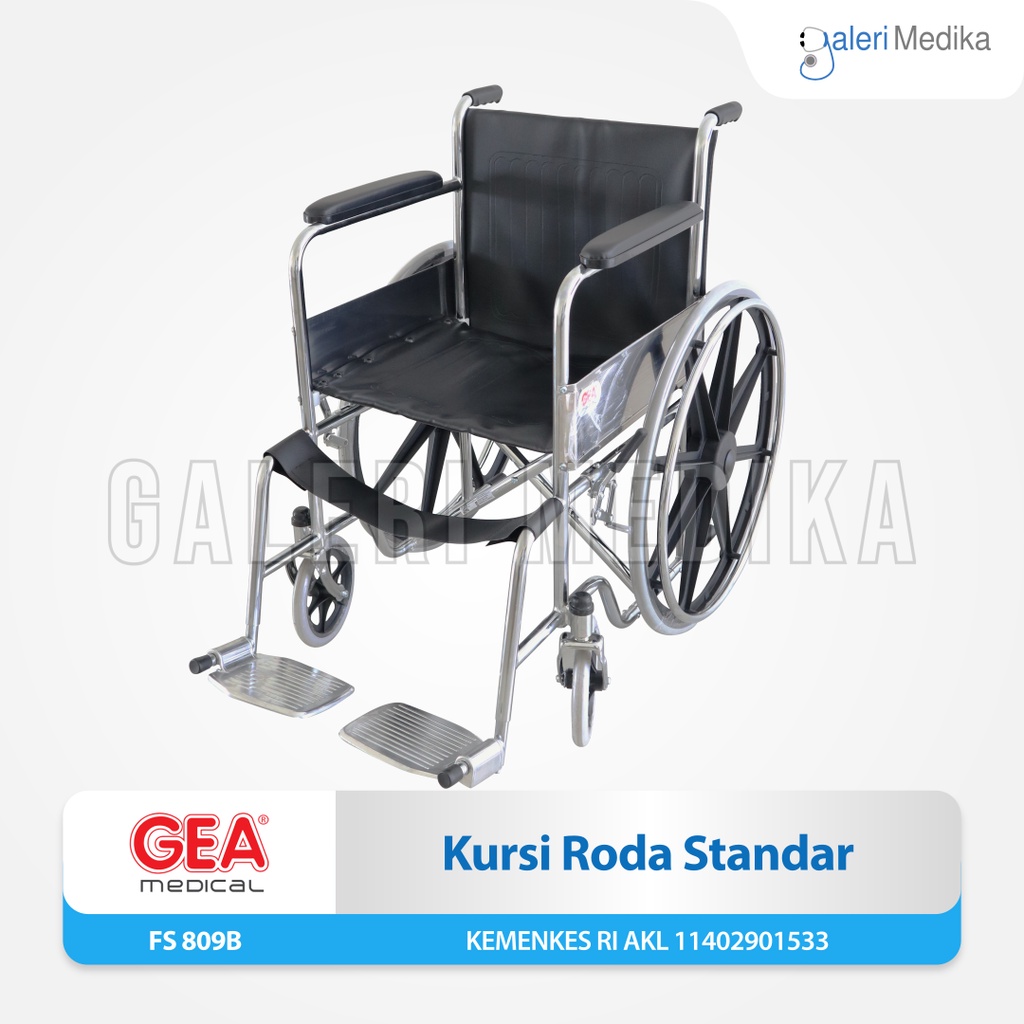 Kursi Roda Velg Racing GEA FS809B / FS-809B / FS 809 B Wheelchair Velg Racing