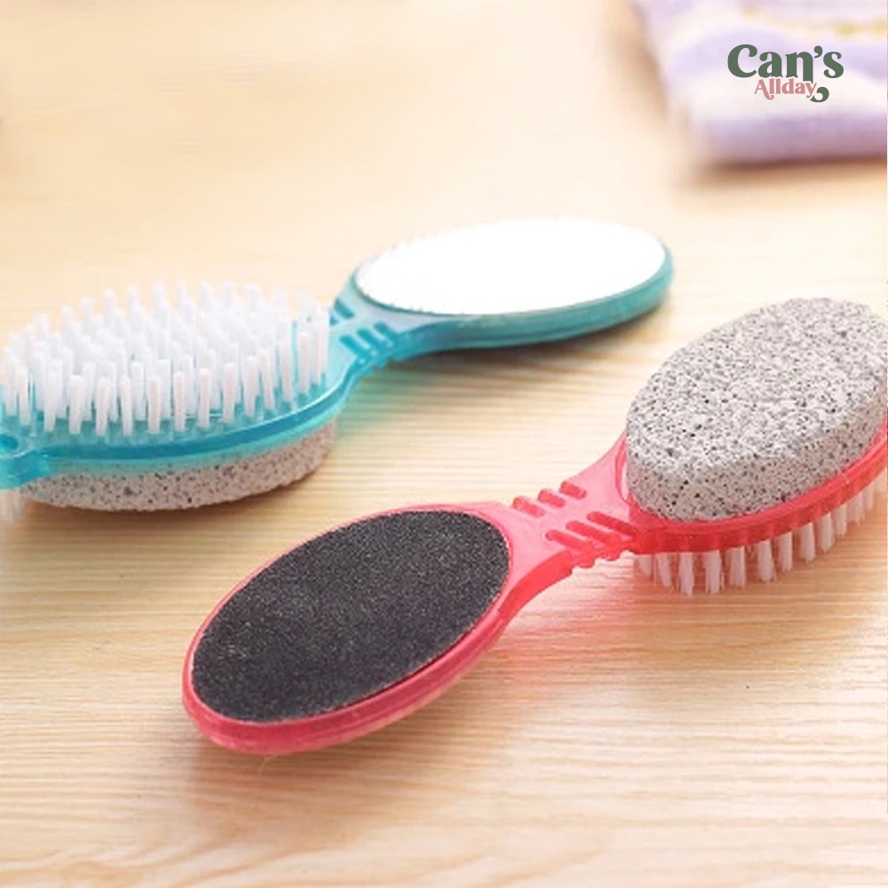 Penghalus Tumit Foot Scraper Sikat Kaki 4in1