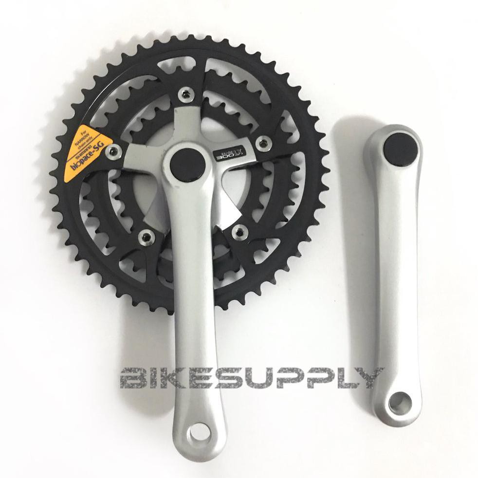 Crank Set Oval Shimano Exage 300LX Biopace-SG Japan