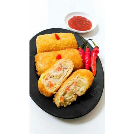 Risol Rogut Premium Daging Keju/Risoles Rogut Frozen/Risol Ragout Keju/Risol Creamy /Risol Rogut Cre