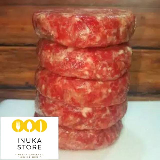 

PATTY BURGER @400gr - High Quality - Bukan Kaleng