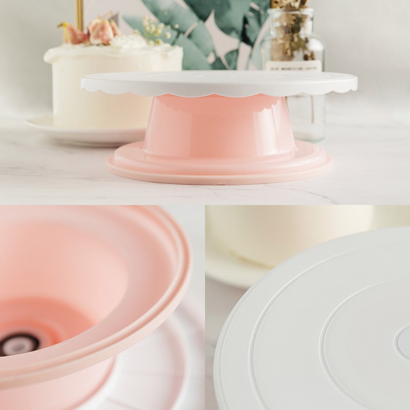 Forbake cake decorating turntable 27x13cm -  FB55100 / meja putar hias kue plastik