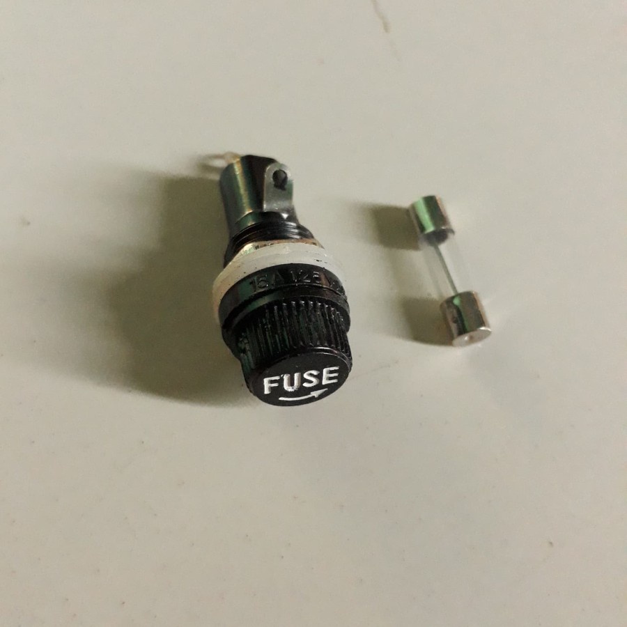 Fuse Holder Fuse Cap Kaca Rumah Fuse Tempat Sekring