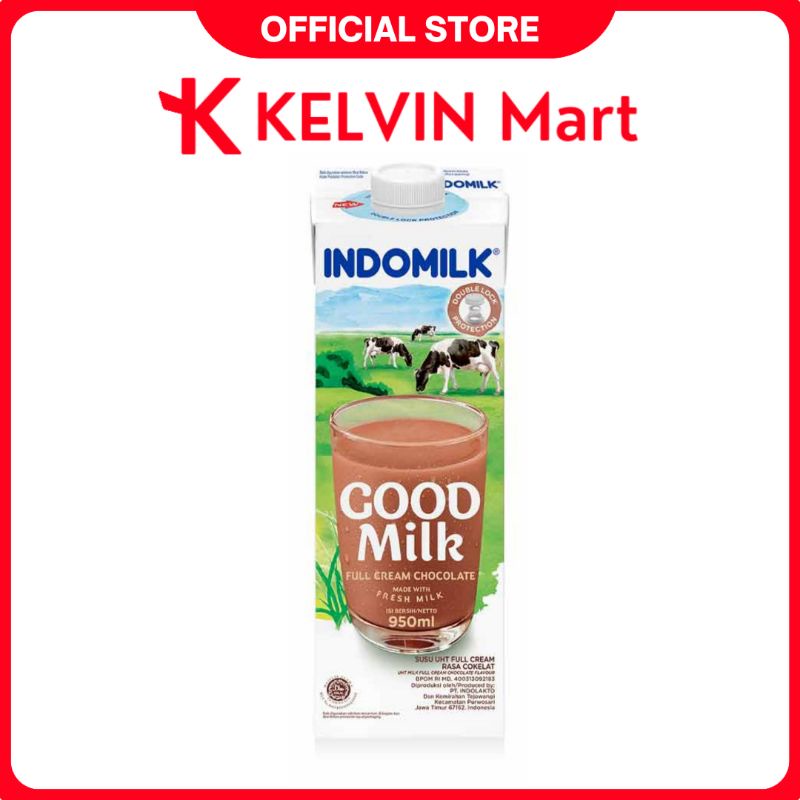 

Indomilk Susu Cair UHT Chocolate Pck 950mL | KELVIN Mart