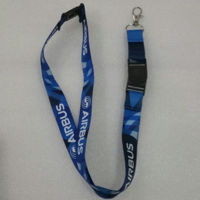 

Sale!!! Tali Id Card Lanyard Premium Airbus Biru Hemat
