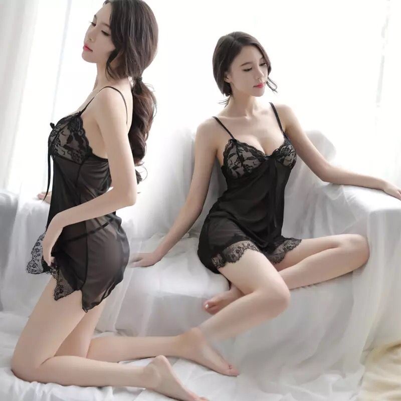 Ɛѵҽ Lingerie Pakaian Dalam Sexy Plus Kimono Piyama Wanita Perspektif Sexy Renda Setelan Menggoda 1118