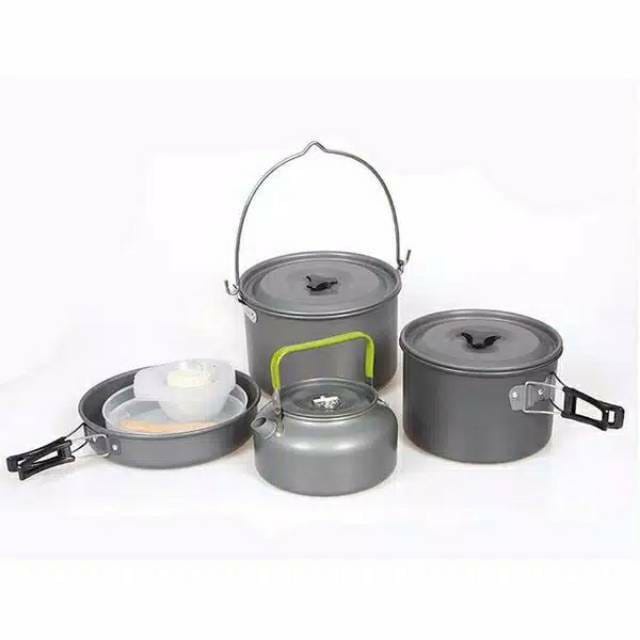 [COD] Cooking set DS 700 / cooking set kemping outdoor / alat masak set camping /cooking set camping /cooking set outdoor