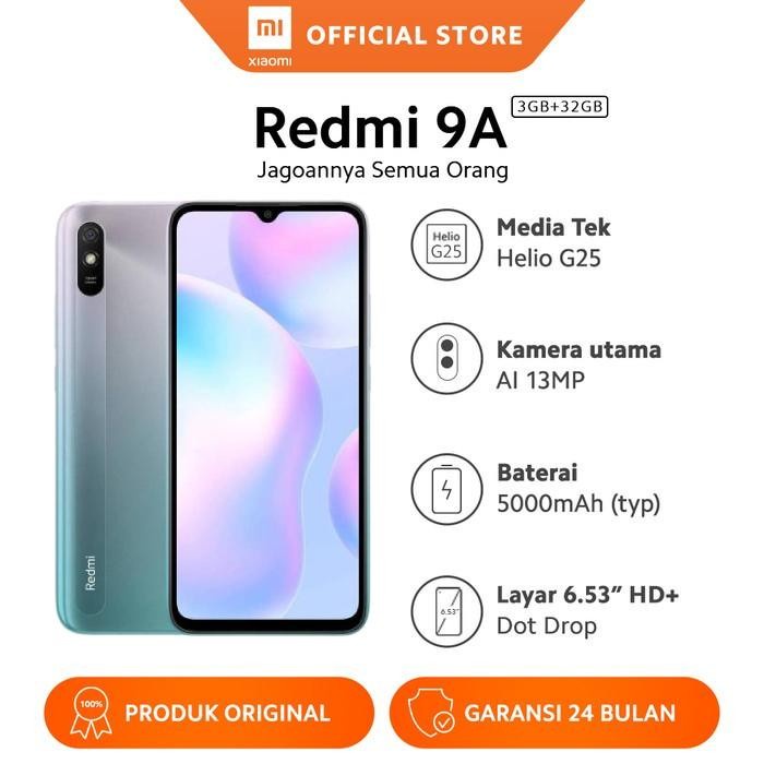 REDMI 9A CKD 3GB 32GB SMARTPHONE