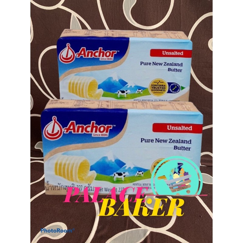 

ANCHOR BUTTER UNSALTED 227Grm