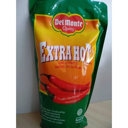 

Extra Hot Delmonte Chili Sauce /Saos Cabai 1Kg